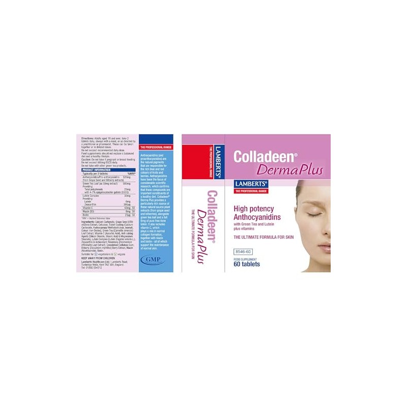Lamberts Colladeen Derma Plus – Collagen & Skin Support with