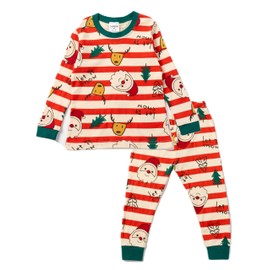 Nuribom Pyjamas for Boys and Girls - Children's Cotton Pyjamas 90-140, Let It Snow