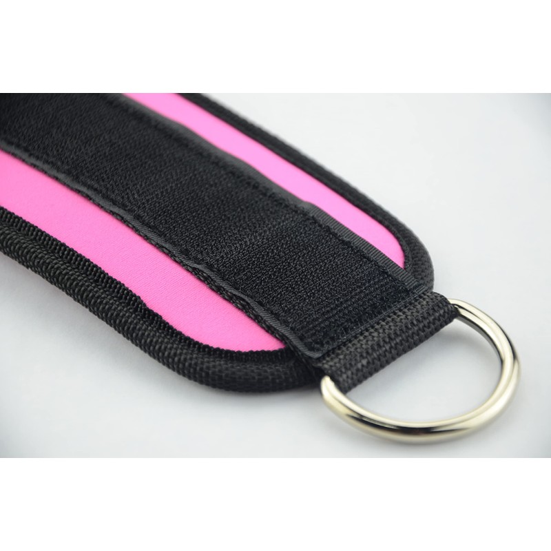 Double D-ring Ankle Cuff Straps Adjustable Leg Weight Wrist Belt