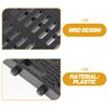 DOITOOL Plastic Grid for Simply Drainage Grating Channel Grid Ideal