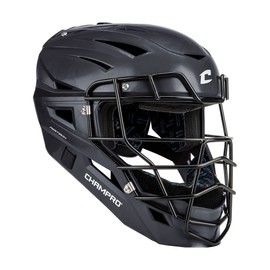 CHAMPRO HX Cannon Uncoated Catcher's Mask, Medium, Navy