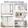 Amazer Spring Tension Shower Curtain Rod, 42-72 Inches Rust-Resistance Tension