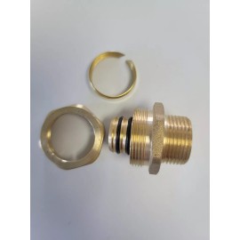 Unbranded kitec compression fitting to MPT 3/4", PEXworx 3/4",pex al pex 3/4"