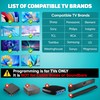 EZclicker TV Remote for Seniors, Extra Simple Big Button Remote