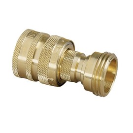 Nelson 50336 Brass Hose Quick Connectors Set, Male and Female