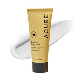 Acure Soothing Day Cream - Moisturizer for Dry Sensitive Skin, Hydrating & Soothing Facial Lotion with Argan Oil, Chamomile & Sunflower Amino Acids, Vegan & Cruelty Free Skincare - 1.7 fl oz