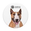 AKC Miniature Bull Terrier Photo PopSocket