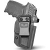 Gun&Flower IWB Kydex Holster Custom Fit:SCCY 9mm CPX-1/CPX-2 Gen 1-2-Not