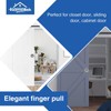 HOMOTEK 4 Pack Round Sliding Closet Door Handles Diameter 2-1/2