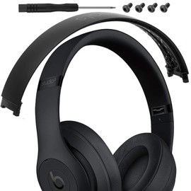 Studio 3 Headband Replacement Parts Accessories Studio3 Arch Head Band Cover Pad Repair Kit Compatible with Beats Studio 3 Wireless Top Headband. (Black)
