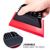 FOSHIO Red Small Squeegee Window Tint Squeegee, Non-Slip Handle Rubber