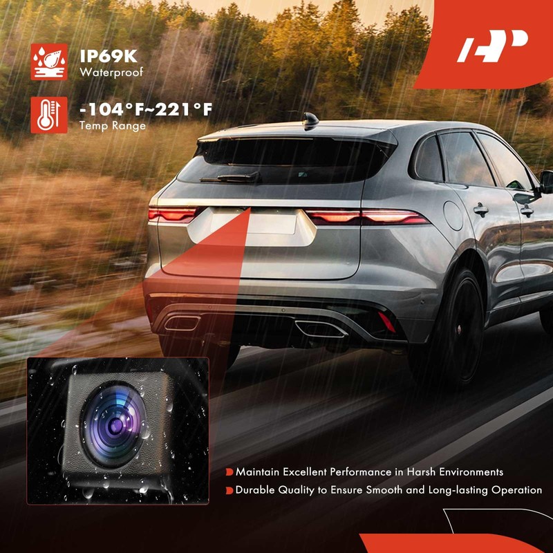 A-Premium Rear View Backup Camera - Compatible with Chevy Silverado