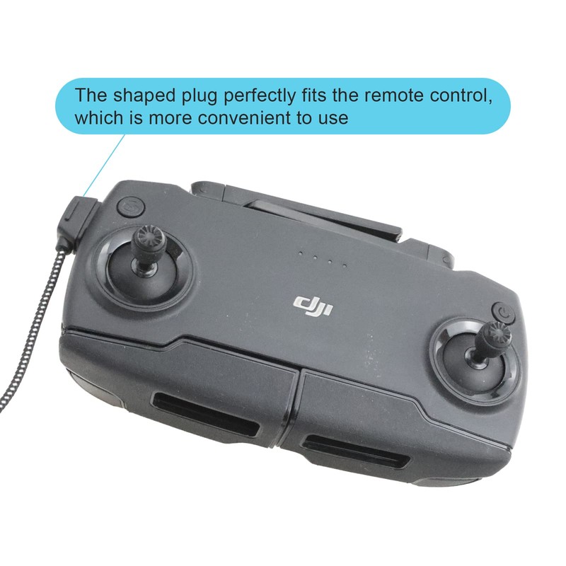 LYONGTECH 8.15 Inch Micro-AB to iOS Remote Controller Cable for