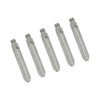 Partuto 5pcs Metal Car Flip Remote Folding Key Blank Blade
