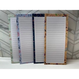 4 Pack Magnetic Notepads for Refrigerator,G