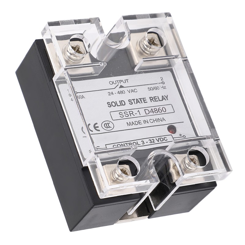 Solid State Relay SSR 3‑32V DC Input to 24‑480V AC