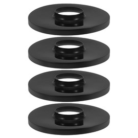 HOLIDYOYO 4Pc Plastic Electric Fan Base - Universal Replacement Chassis Pedestal Fan Lifting Base for Offices Bedrooms and Festival Decorations
