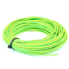 6 mm Single Core Conduit Cable 6491X Yellow/Green Supplementary Earth Ali's DIY - 5 Metre Cut Length