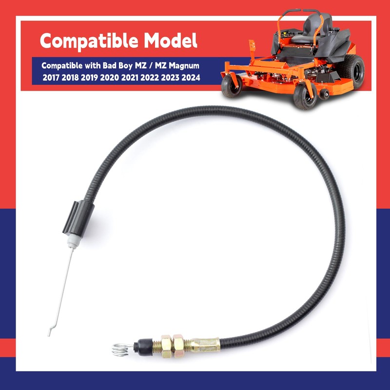 Dusledel 064-8057-17 Lawn Mower Brake Cable Replacement for Bad Boy