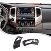 LLKUANG Car ABS Central Control Dashboard Air Outlet Frame Cover