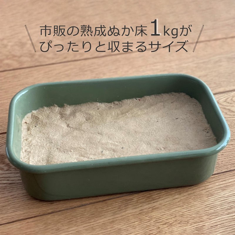 Nodahoro (野田琺瑯) Pickle Small Town Refrigerator Use Storage Container with