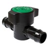 Pisces 25mm (1 Inch) 2 Way Flow Tap for Pond or Garden Hose Pipe Inline Barbed Fitting