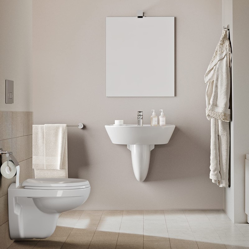 Ideal Standard A9115AA IOM Towel Hook, White, 48 x 45