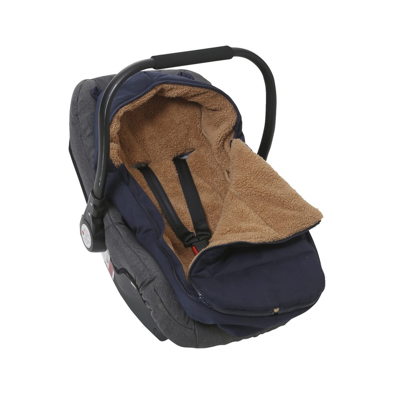 VERTBAUDET Footmuff for Pushchairs and Baby Seats, Weatherproof, Night Blue,