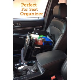 Tuff Viking Convertible SUV Trunk Organizer | Truck Bed Organizer for SUVs, Autos, Trucks and Jeeps with Tie Down Straps