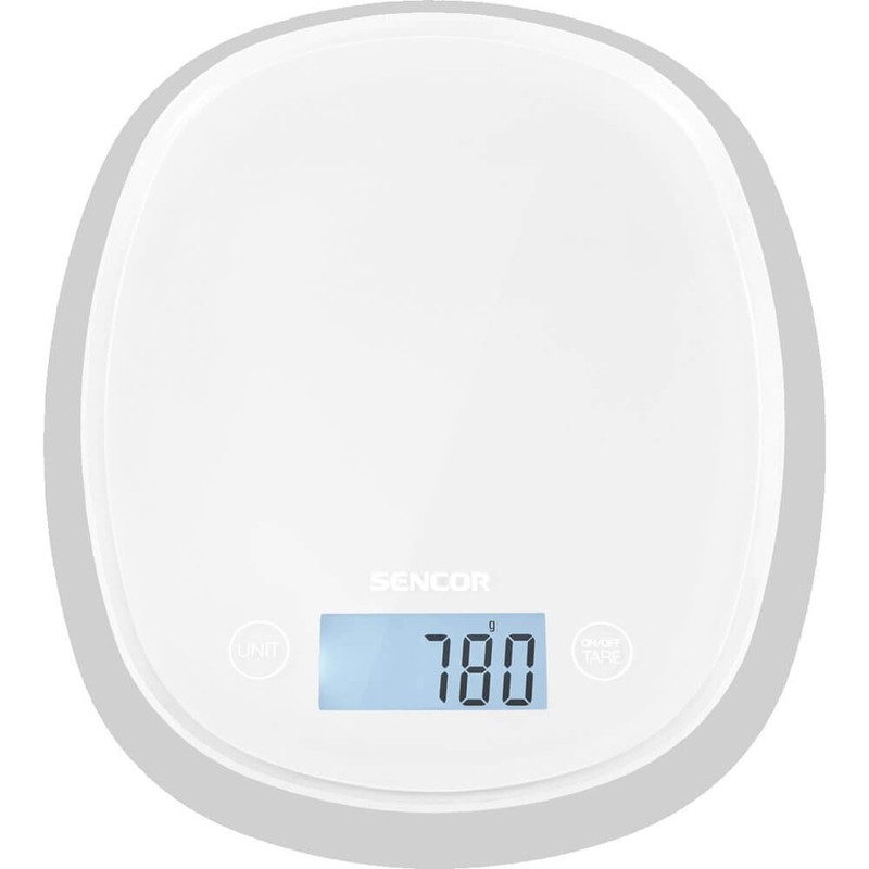 Sencor SKS 30WH-NA Kitchen Scales, Snowdrop White