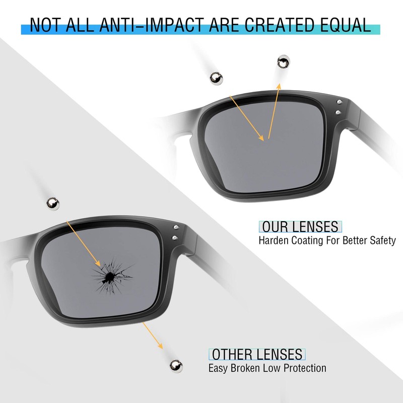 Bowyer POLARIZED Replacement Lenses for Spy Optic Czar Sunglasses -