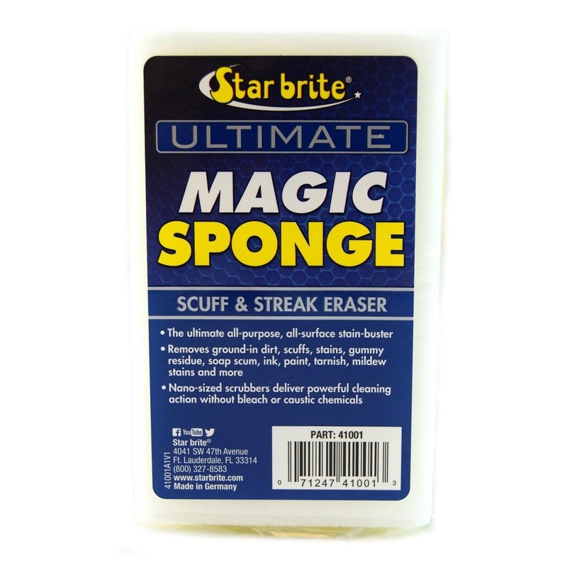 STAR BRITE Magic Sponge Scuff & Streak Eraser Cleaner 18