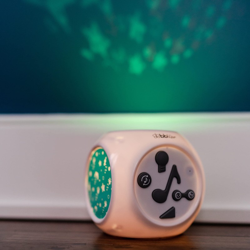 bblüv - Kübe - Sound Activated Soothing Musical Night Light