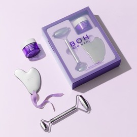 Biohealbo [Beauty Device Special Set] Probioderm™ Lifting Face Roller & Gua Sha Massager Set (2408) / 바이오힐보 [뷰티기기 기획세트] 프로바이오덤™ 리프팅 페이스 롤러&괄사 마사저 기획 (2408)