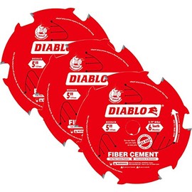 Freud D0506CH Diablo 5-inch 6T Fiber Cement Tico Circular Saw Blades, 3-Pack