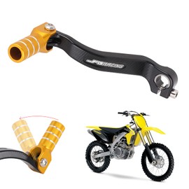 AnXin Motorcycle Gear Lever Gear Lever Pedal CNC for RMZ450 RMZ 450 2008-2020 RMX450Z RMX 450Z 2010-2011 2017-2019 - Gold