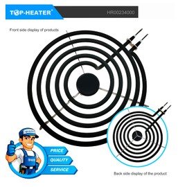 MP21YA Electric Stove Burners Replacement,Upgraded TOP-HEATER 234000 8" Electric Range Burner Element Unit Set For Whirlpool Norge,Fit MP22YA Range Stove Burner Top Surface Element,2Pack