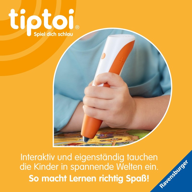 Ravensburger tiptoi Pen with Song Board 00233, Playful Learning System,