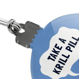 GRAPHICS & MORE Take a Krill Chill Pill Funny Humor Acrylic Christmas Tree Holiday Ornament