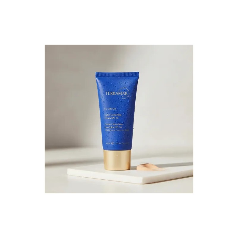 Cc Cream Terramar 50ml Fps 20 Acabado Natural