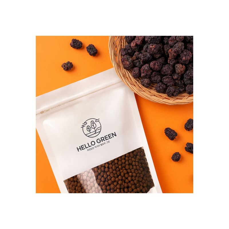 Hello Green Korean Cudrania Fruit Pills 300g (Pack) / 헬로우그린