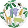 Animal Safari Round Dinner Plates (22cm) - Bold & Vibrant