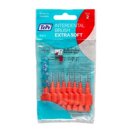 Tepe Interdental Brush Extra Soft Size 2 0.5 mm 8 pcs