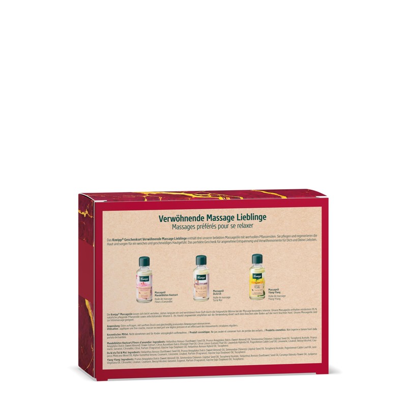 Kneipp Gift Pack Pampering Massage Favourites - The Perfect Gift