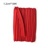 1.2CM*18M Piping Cord Trim Red Polyester Piping Cord Tape for