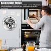 Mechanical Magnetic Timer for Cooking Backing Stainless Steel Body Countdown