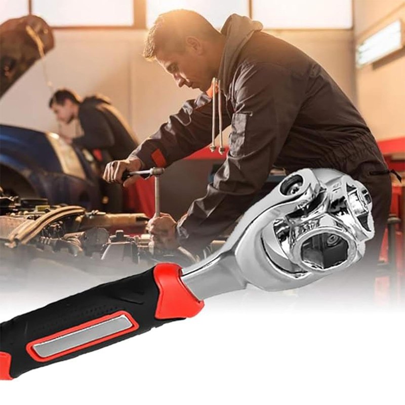 Begot 8 in 1 Socket Wrench, Multi-Function Hexagonal Wrench, Hardware