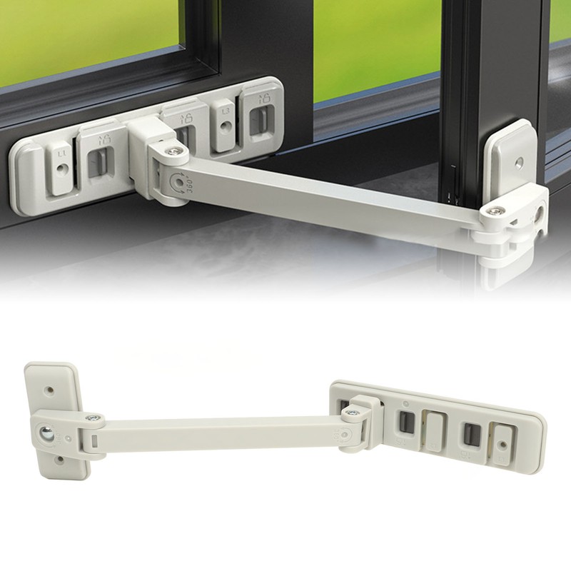 Child Safety Window Stopper Falling Prevention 3 Gears Adjust Children