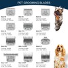 5/8HT Pet Dog Grooming Detachable Blades,Compatible with Andis,Oster A5,Wahl KM10/Moser