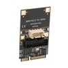 Mini PCIE to USB3.2 GEN1 Front 19Pin Expansion Card 5Gbps
